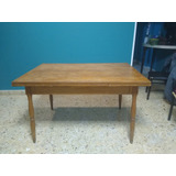 Mesa Extensible De Madera Modelo Antiguo 