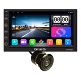 Radio Carro Android 12 Aiwa Android 4gb + 64gb Pantalla 7' Tactil 2 Din Wifi Aw-a789bt Carplay Android Auto