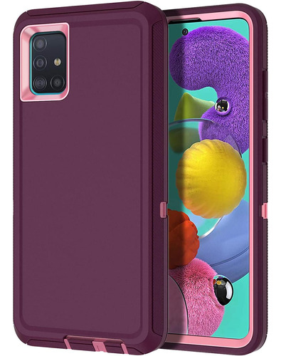 Funda Para Samsung Galaxy A51 - Violeta/rosa