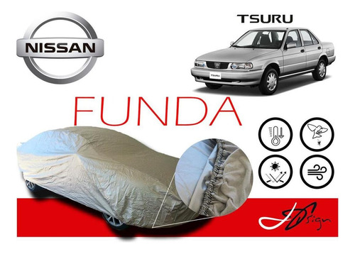 Cubre Broche Afelpada Eua Nissan Tsuru 1992-2014