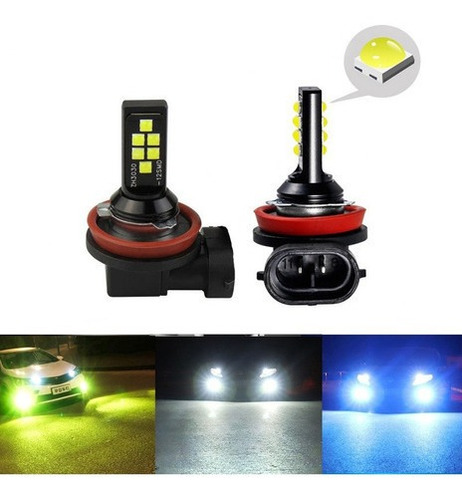 Bombilla Led H1 H3 H4 H7 H11 Faros Antiniebla Para Coche Hb4