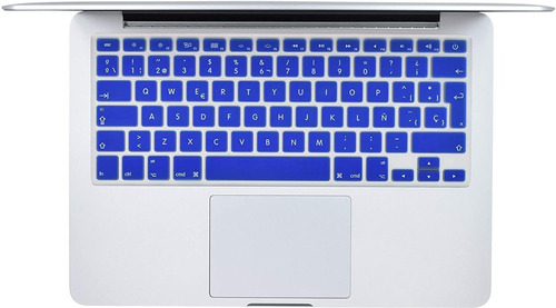 Protector De Teclado Para Macbook Pro, Air, Retina Azul M