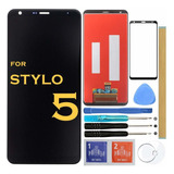 Modulo Lcd Negro Para LG Stylo 5 Stylus 5 Lm-q720 Q720cs/ps 