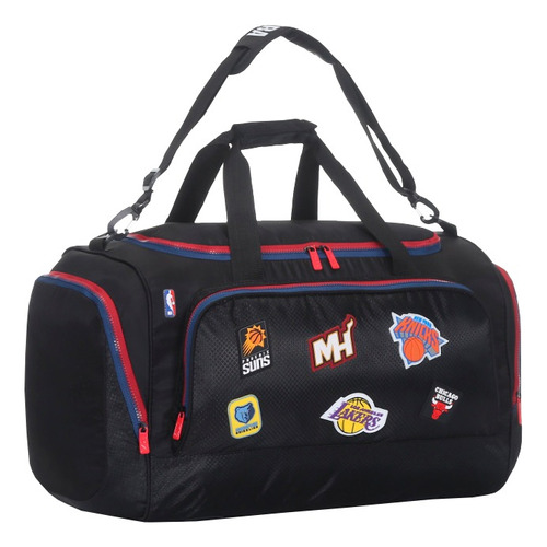 Bolso Deportivo Nba Spurs Heat Botinero Llavero Original