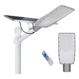 Lampara Solar Para Calle 400w Luz Blanca