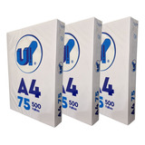 Papel Sulfite A4 Up! Office 1500 Folhas 75g