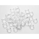 Cutelec - Anillos De Cortina Para Cafeter A (50 Unidades)