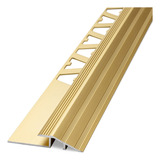 Perfil Ramp 2m X 0.5cm Aluminio Oro Mate- Atrim- Prestigio