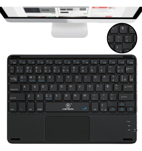 Mini Teclado + Mouse Sem Fio Para Tablet Xiaomi Redmi Pad