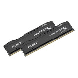 Ram Fury Ddr4 Gamer Color Negro 16gb