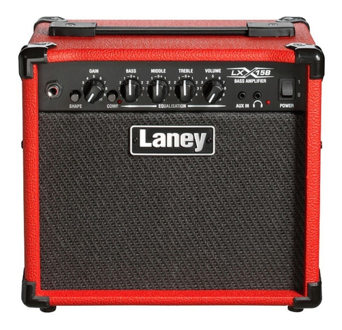 Amplificador De Bajo Laney Lx15b  Rojo 15w