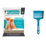 Piedrita Aglomerante Gattini Pack X 16kg + Palita 4 X 4kg