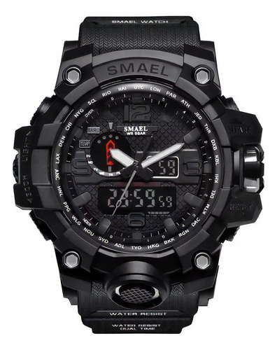 Relogio Masculino Militar Blackops Preto Smael 1545