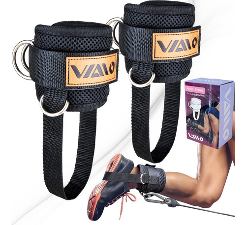 Vaiio Ankle Straps For Cable Machines,adjustable Comfort Fit