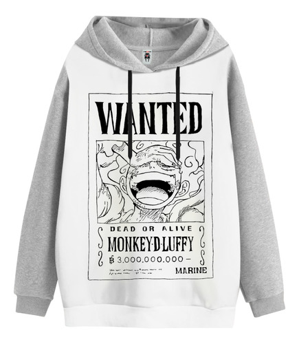 Busos Buzos Saco One Piece Wanted