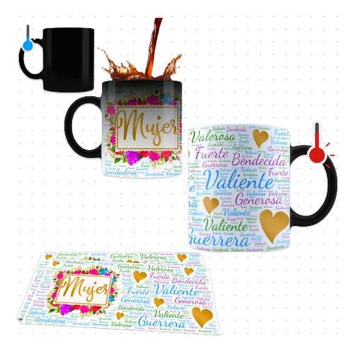 100 Tazas Mágicas Para Café Personalizada El Regalo Original