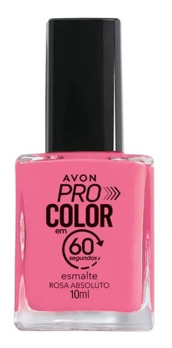 Esmalte Pro Color Rosa Absoluto 10 Ml - Avon