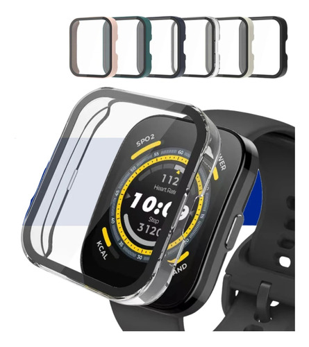 Case Capinha Para Smartwatch Amazfit Bip 5 Protege Tela