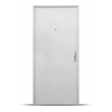 Puerta Seguridad Chapa 18 Inyectada Lisa 80x200 Barmetal