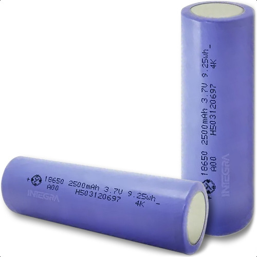 Bateria Pila Litio Recargable 18650 3.7v Real Sin Teton
