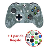 Funda Silicón Compatible Con Control Xbox One + Thumbs 07