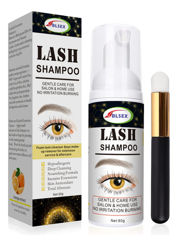 Mousse De Champú Para Cejas Y Pestañas D Eyelash, 2 En 1