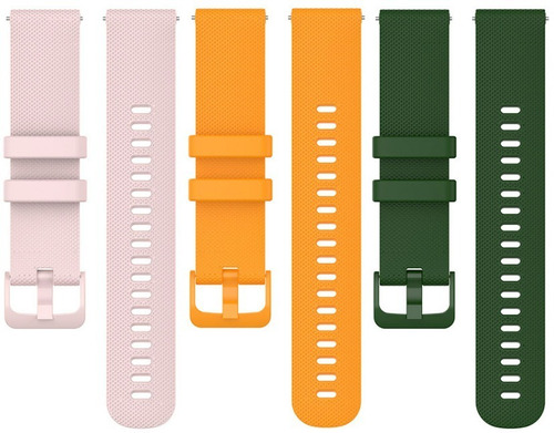 3 Pulseiras Compatível C/ Samsung Galaxy Watch Active 2 44mm