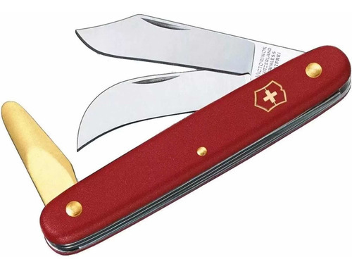 Navaja Victorinox Para Injertar Hoja 50 Y 51 Mm Electromundo Color Rojo