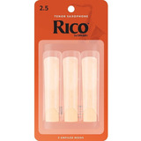 Rico Tenor Sax Reeds, Fuerza 2,5, 3-pack.