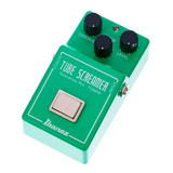 Pedal De Efeito Ibanez Tube Screamer Overdrive Pro Ts808  Verde