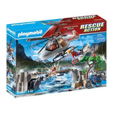 Playmobil Operacion Rescate Aereo Rescue Action 70663 Edu