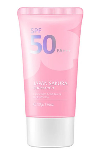 Crema Protectora Solar Sakura, Protector Solar Facial, Spf