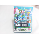 New Super Mario Bros Wiiu Fisico - Seminovo - (usa)