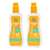 Protetor Solar Loçao Spf15 237 Ml Australian Gold Kit C/2