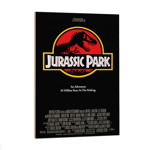 Cuadro Jurassic Park Poster Peliculas Cine Vintage 33x48cm