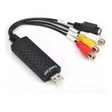 Capturadora De Video Usb Easycap Vhs Win Xp/7 Ps3 + Envio