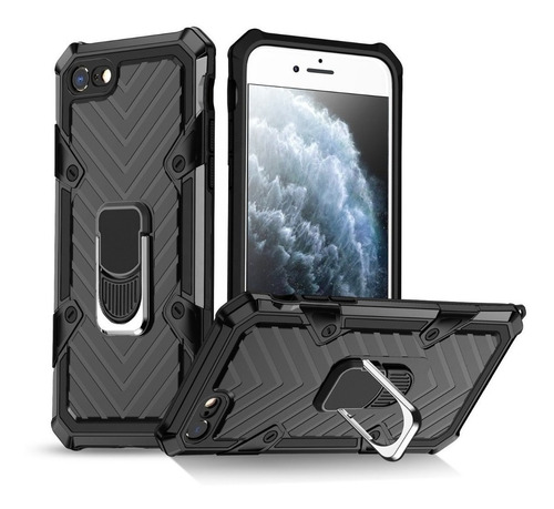 Case Premium Armor Magnética Anti Impacto - iPhone 7 Plus