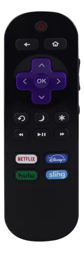 Control Remoto Compatible Con Rca + Netflix Disney Hulu 