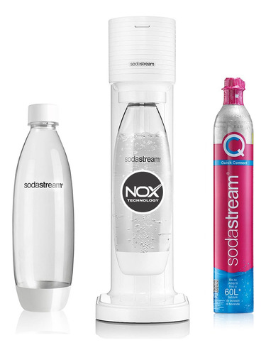 Sodastream Máquina Para Hacer Soda Gaia White Blanca Nox