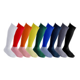 Meiao Futebol Juvenil Meia Esportiva Pro Socks Kit 10 Pares