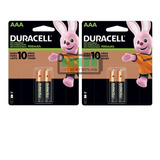 Aaa Palito Recarregável 900mah Duracell / 4 Pilhas