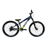 Bicicleta Vikingx Tuff 25 Dj/grau/wheeling Single Preta/azul