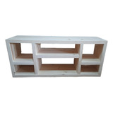 Mesa Tv , Rack ,asía, 1.20x40, Smart , Led, En Pino Macizo .