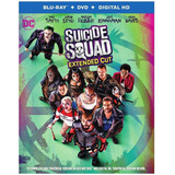 Blu Ray Suicide Squad Extended Cut Blu-ray + Dvd Original