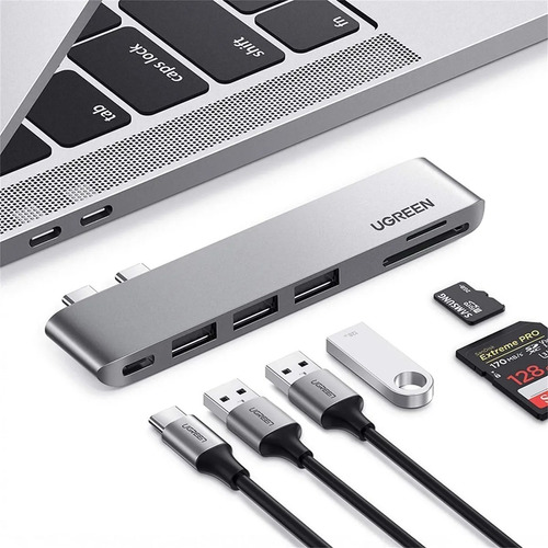 Hub Adaptador Usb C / Macbook Pro Air M1 2018/19/20 / Ugreen