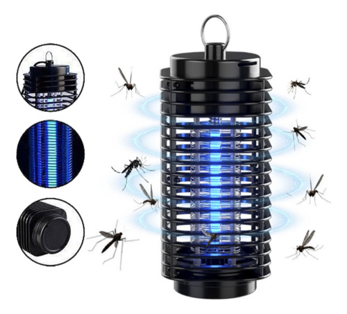 Lámpara Mata Mosquitos Killer Led Eléctrico Matamoscas