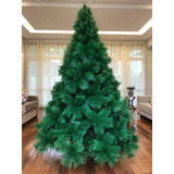 Árvore De Natal Pinheiro Luxo Verde Cheio 2,40m 852 Galhos