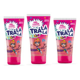 Kit Gel Com Glitter Trá Lá Lá Kids (3 Unidade De 150g)