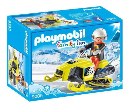 Playmobil Family Fun Moto De Nieve Invierno - 9285