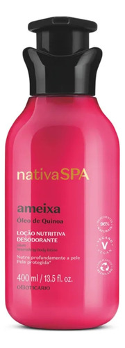 Loção Hidratante Corporal Nativa Spa Ameixa 400ml Oboticário